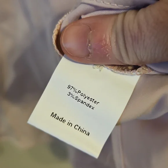 Allegra K Pale Pink V Neck Blouse. NWT - Picture 6 of 7